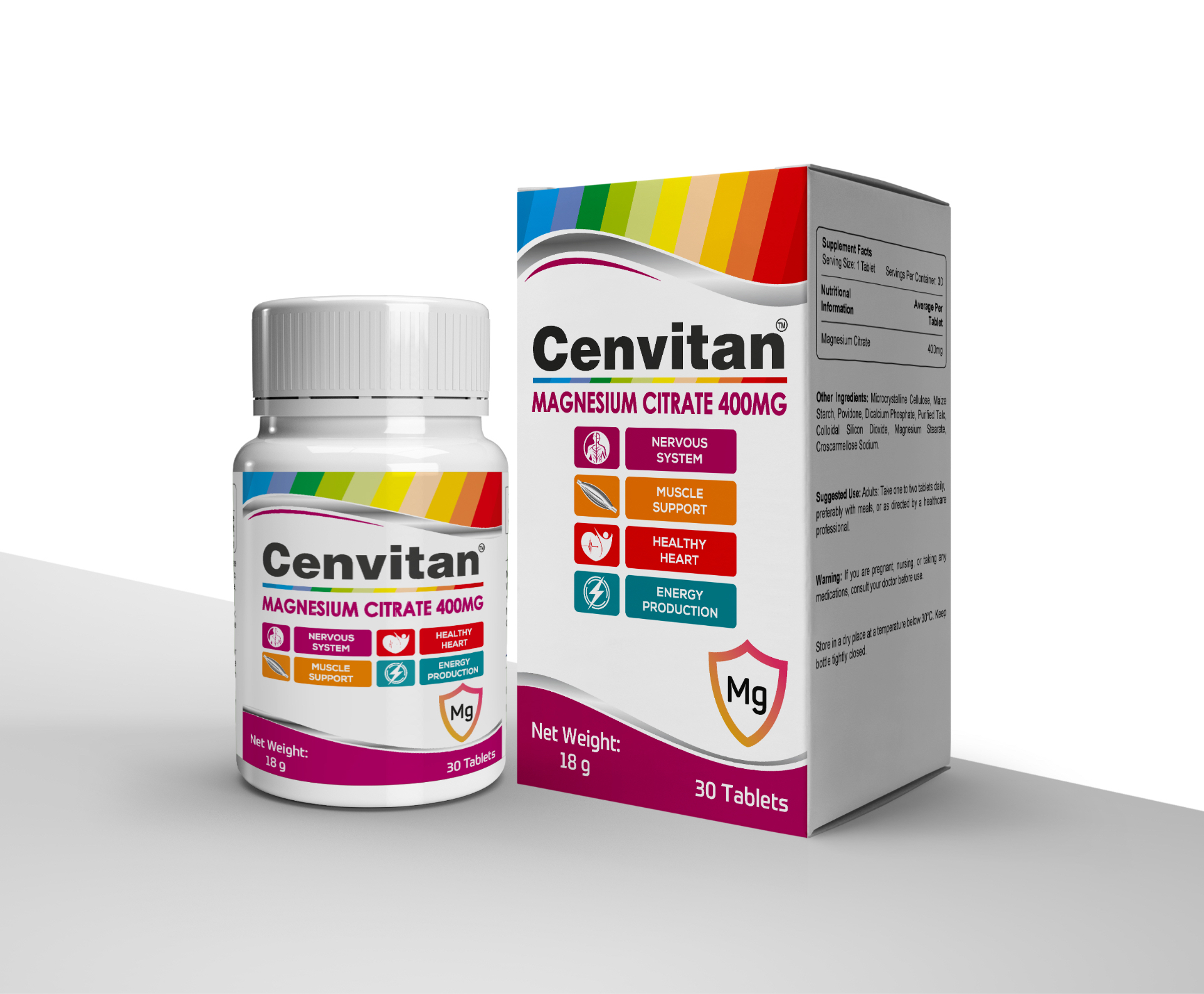 Cenvitan Magnesium Citrate 400mg